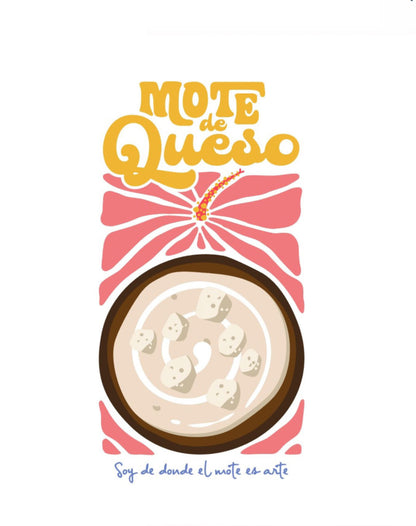 T Shirt Mote de Queso