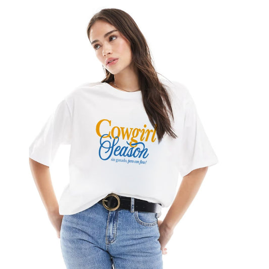 T Shirt Cowgirl Season