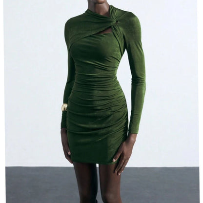 Vestido Mini Ceñido al Cuerpo