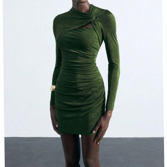 Vestido Mini Ceñido al Cuerpo
