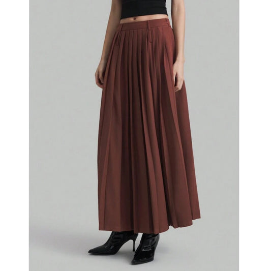Falda Midi Plisada