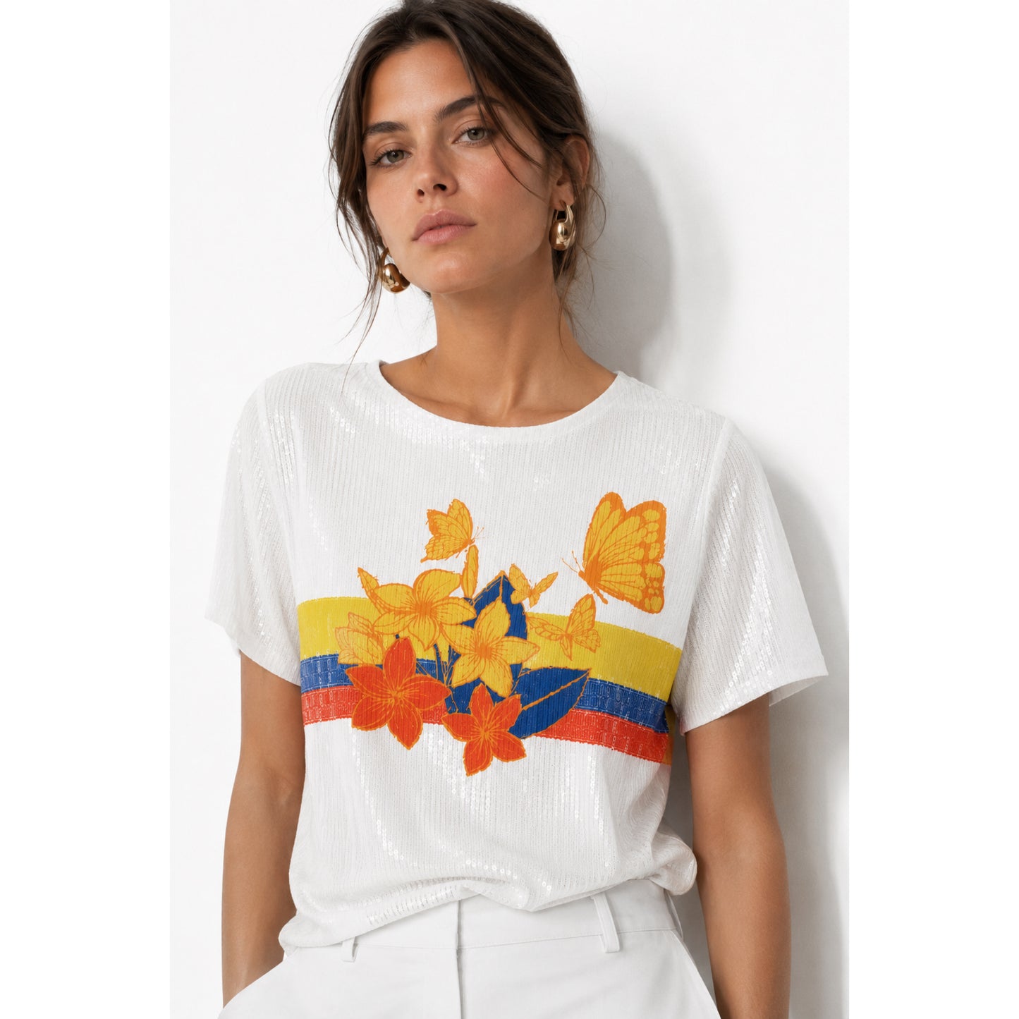 T- shirt Colombia mundialista