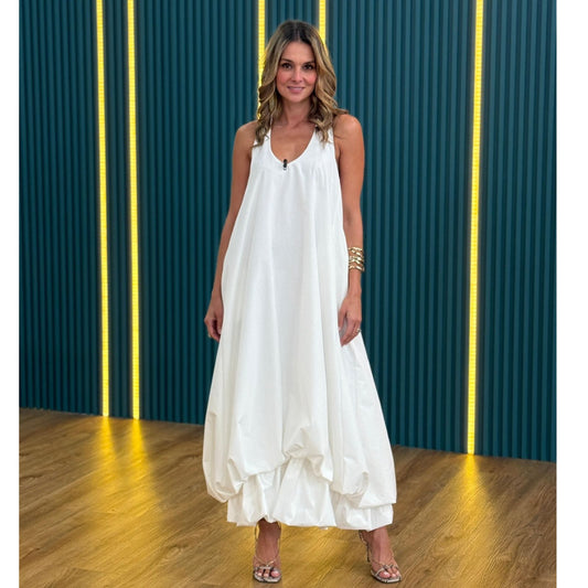 Vestido Globo Midi