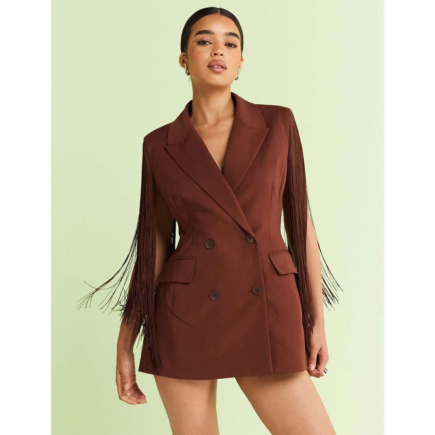 Blazer con Flecos