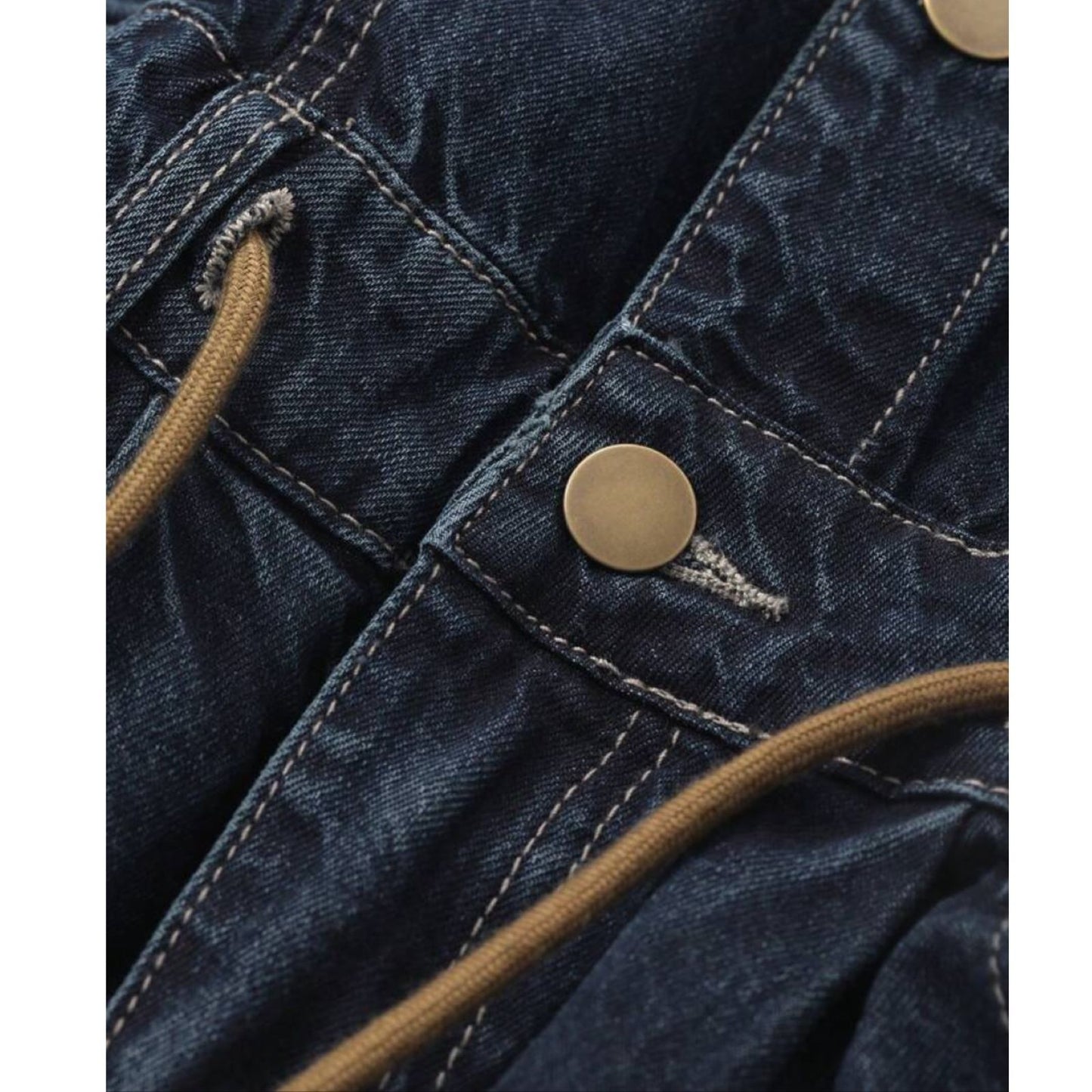 Enterizo Strapless en Denim
