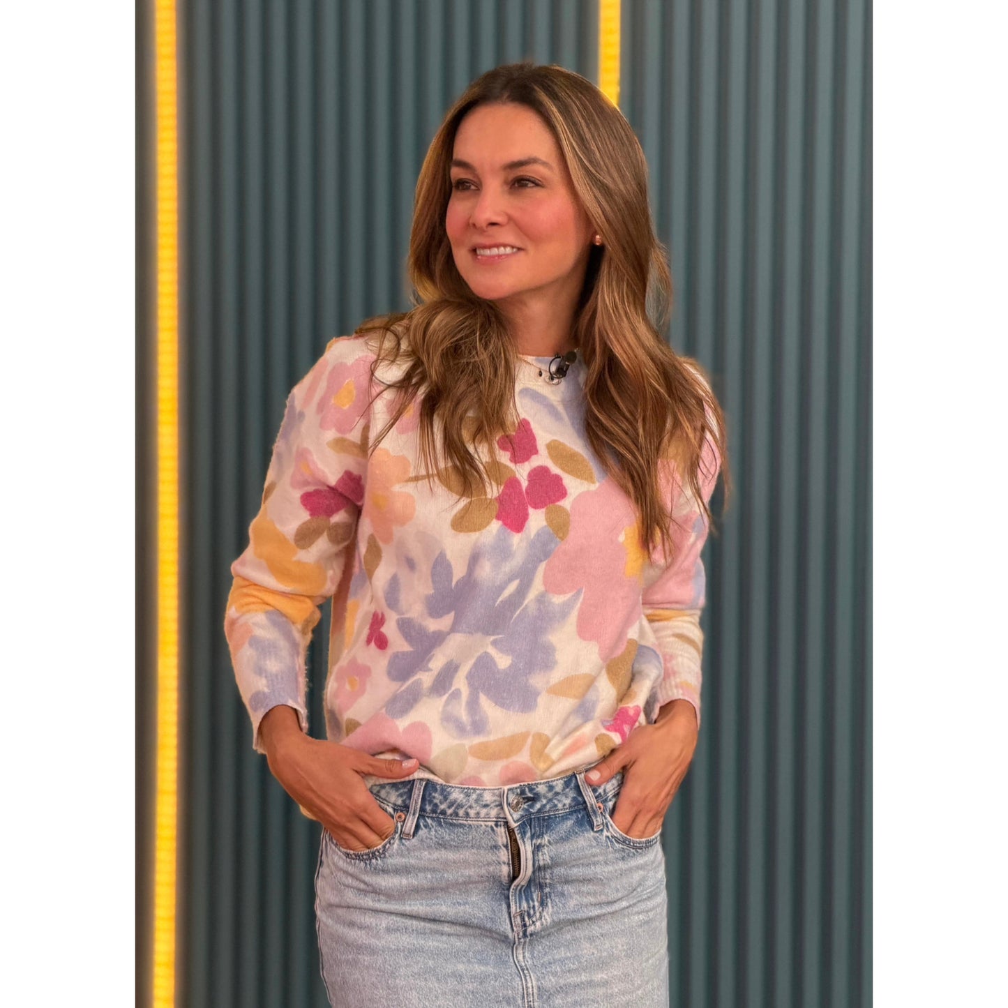 Sweater floral