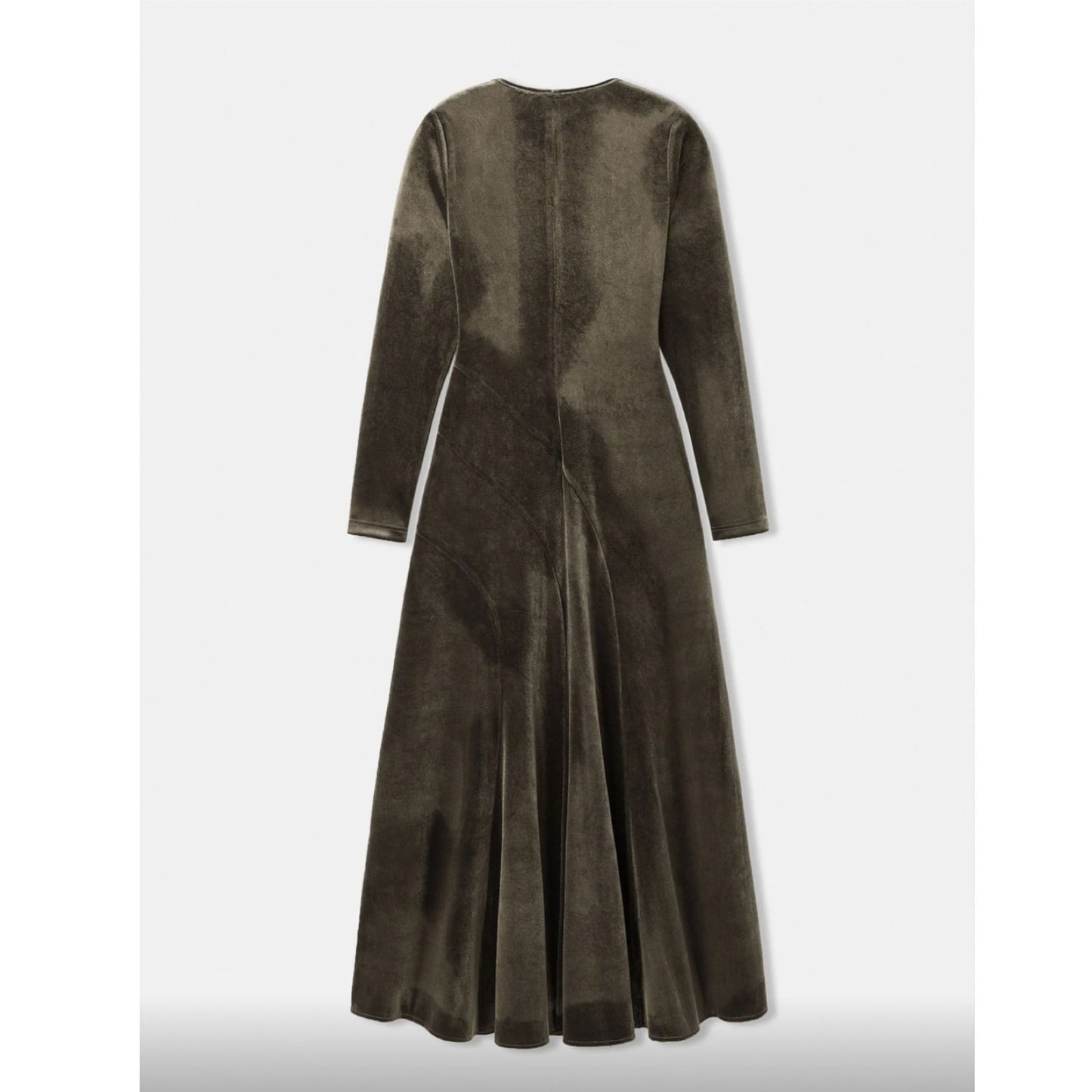 Vestido Midi en Terciopelo