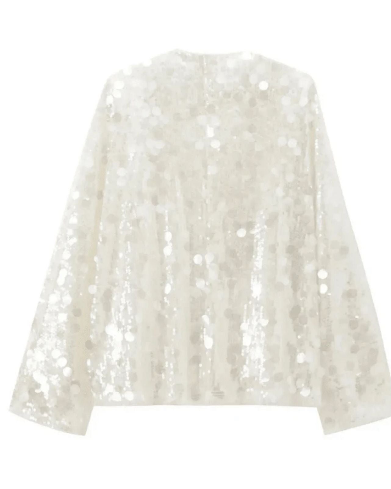 Cardigan en Lentejuela Cruzado Vm