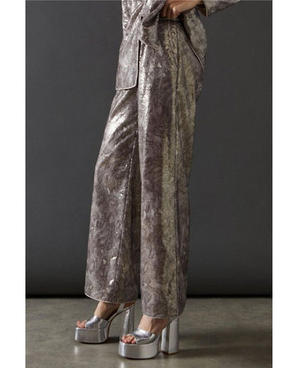 Set Blazer y Pantalón Lentejuela  Vm