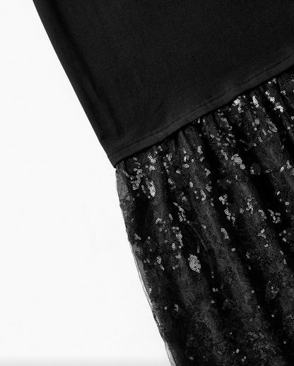 Maxi Vestido con Lentejuela