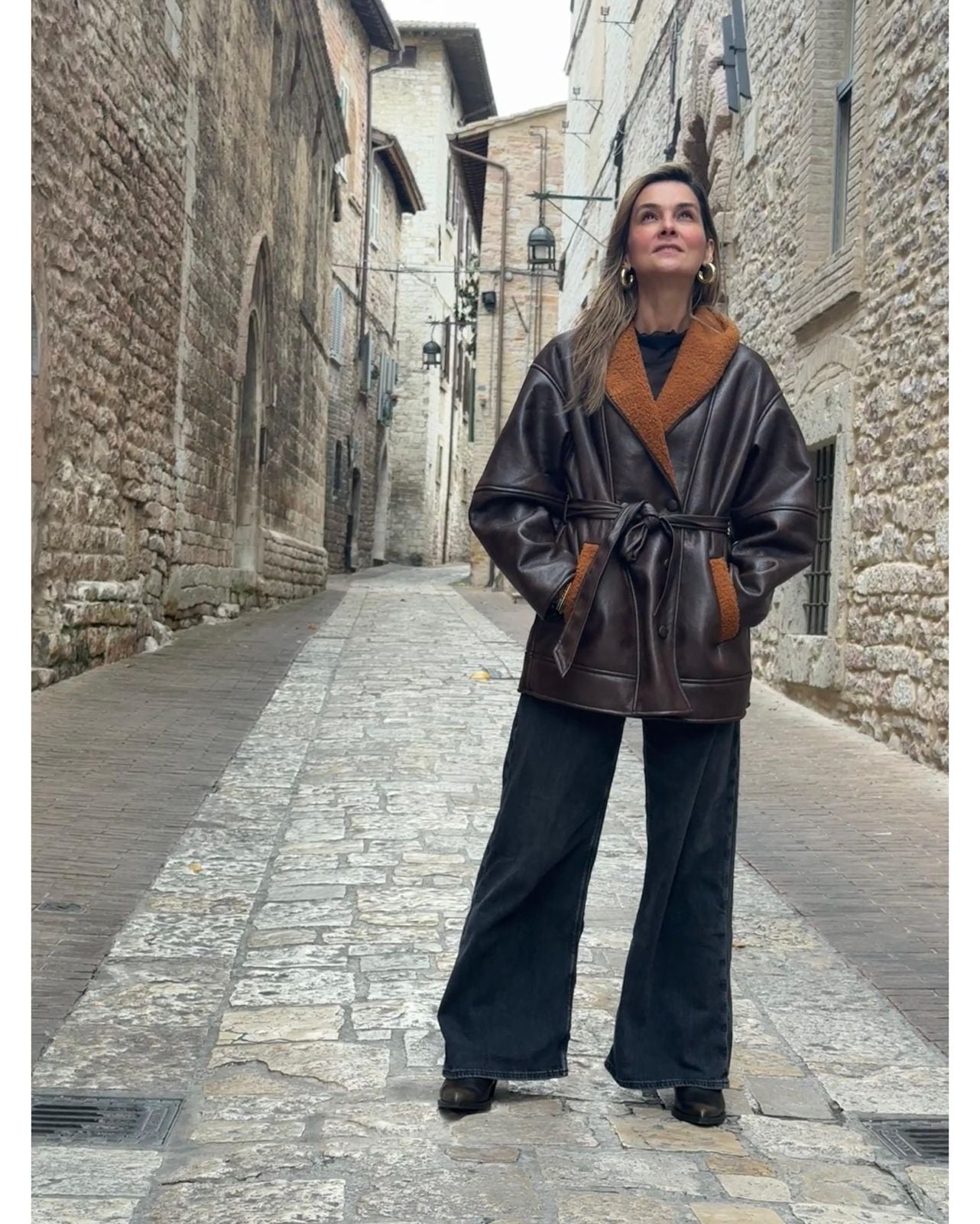 Chaqueta Imitación Cuero