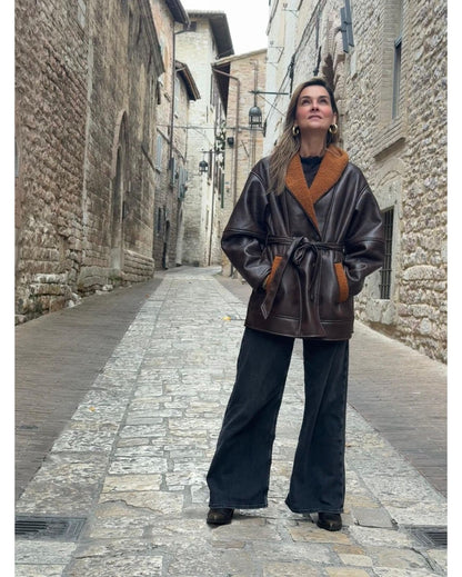 Chaqueta Imitación Cuero