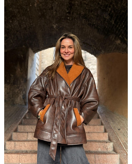 Chaqueta Imitación Cuero