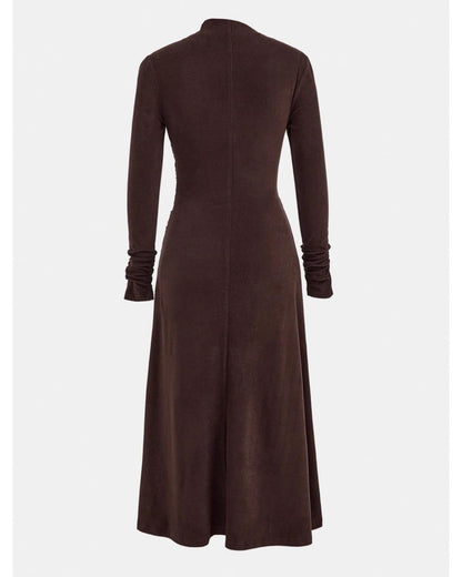 Vestido Midi Maga Larga