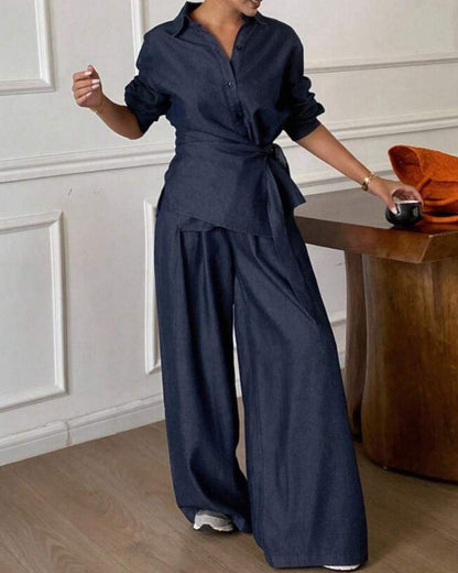 Set Camisa y Jean denim