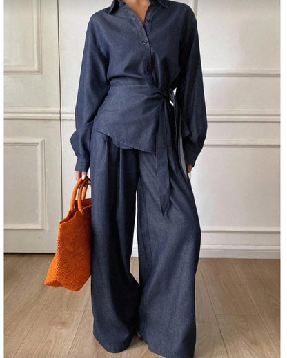 Set Camisa y Jean denim