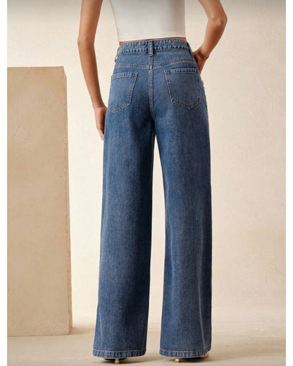 Jean con Apliques de Rhinestones