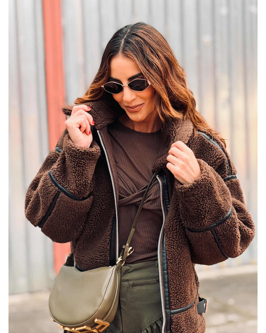 Chaqueta Nordica  Afelpada Piel de Oveja