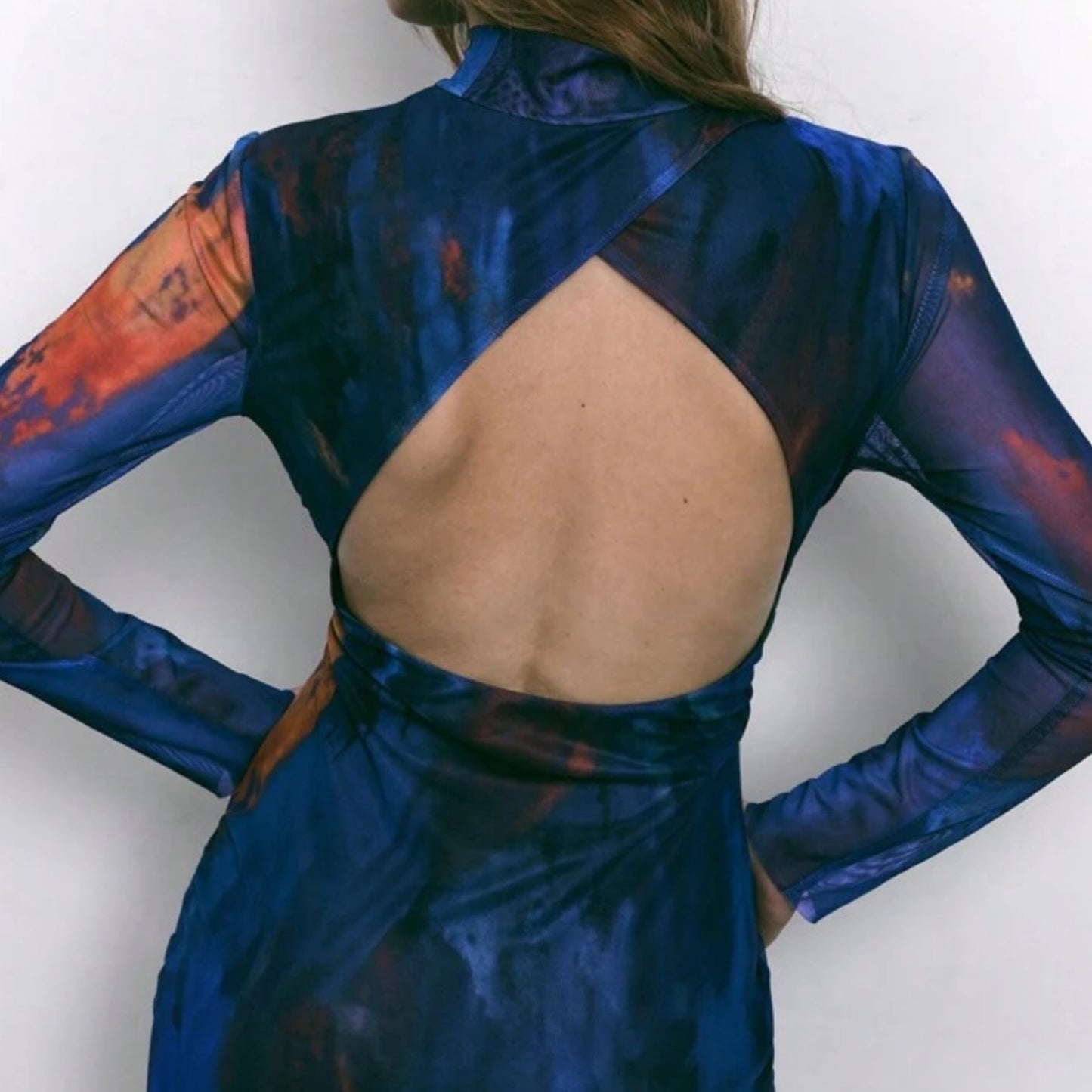 Vestido Midi Tie Dye