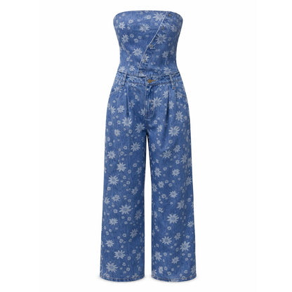Set Top y Jean Floral
