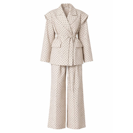 Set Blazer y Pantalón Puntos