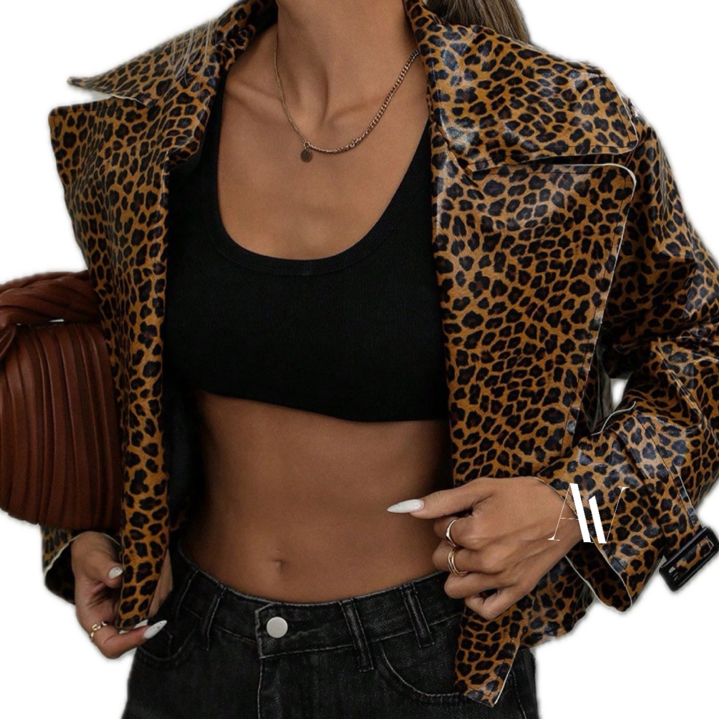 Chaqueta animal print