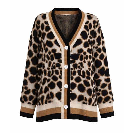 Cardigan Animal Print