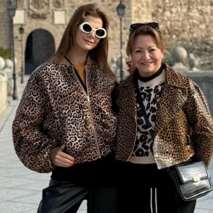 Chaqueta animal print