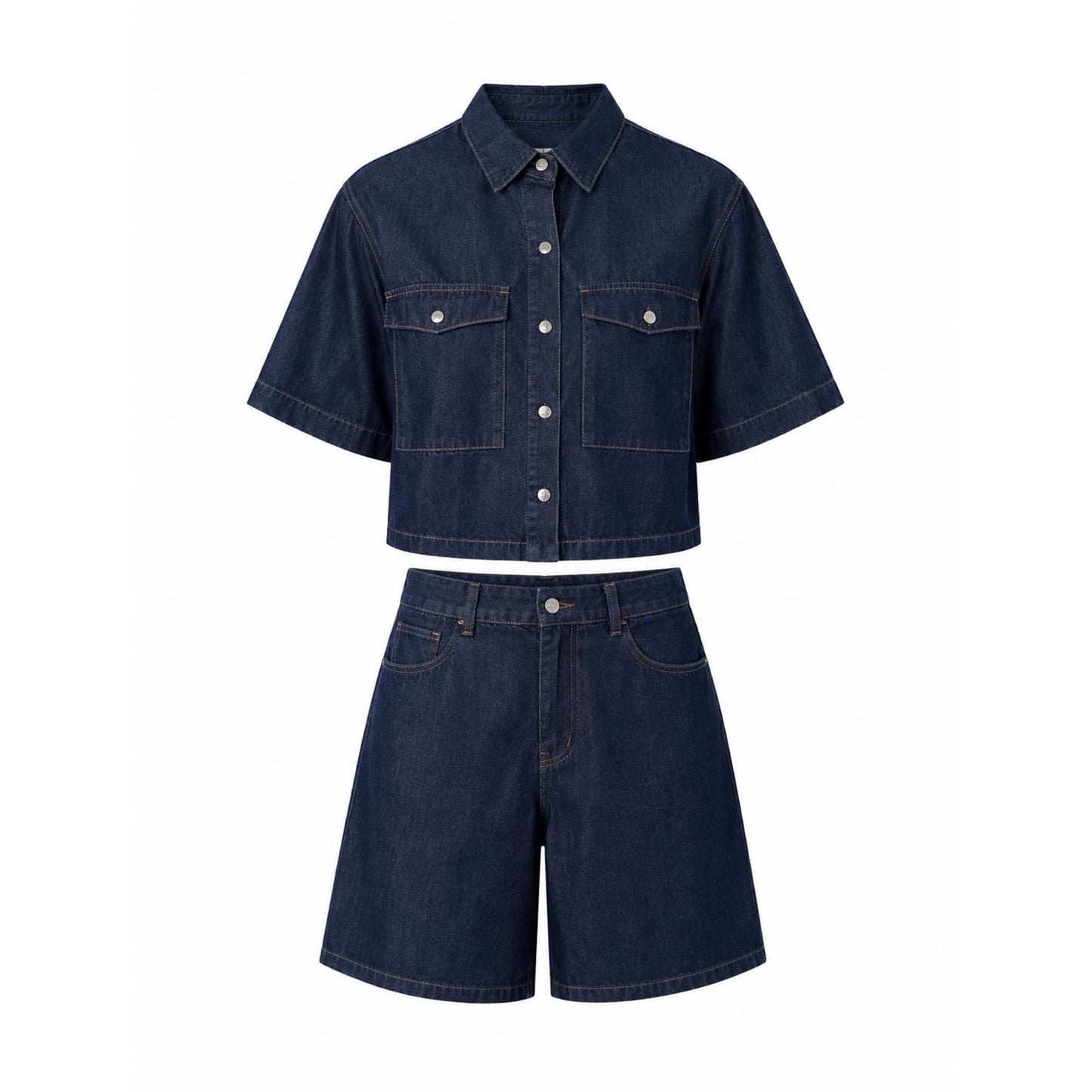 Set Camisa y Short Denim
