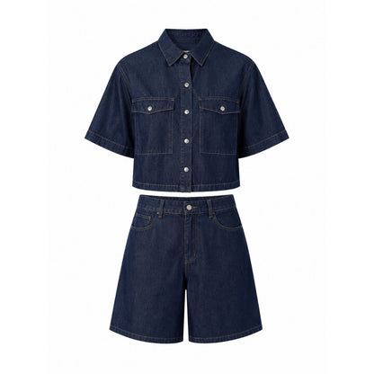 Set Camisa y Short Denim