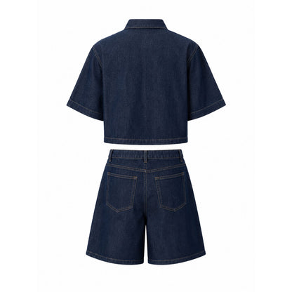 Set Camisa y Short Denim