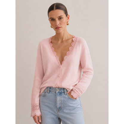 Cardigan Encaje
