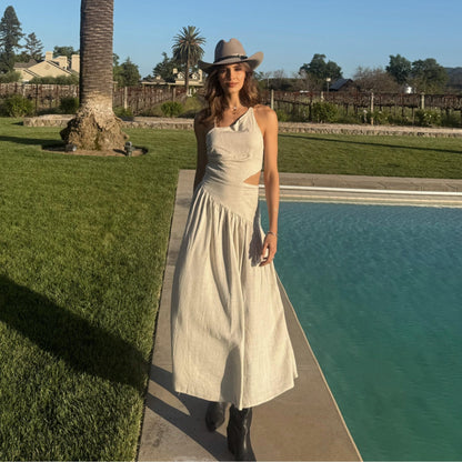 Vestido Maxi Cut Out
