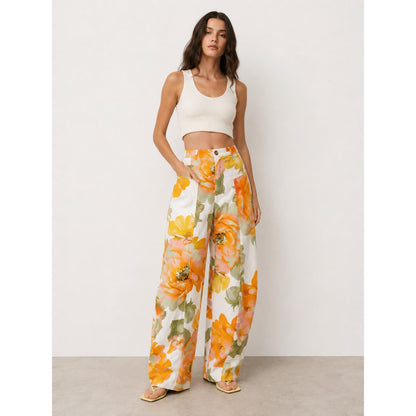 Pantalón Floral