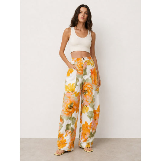 Pantalón Floral
