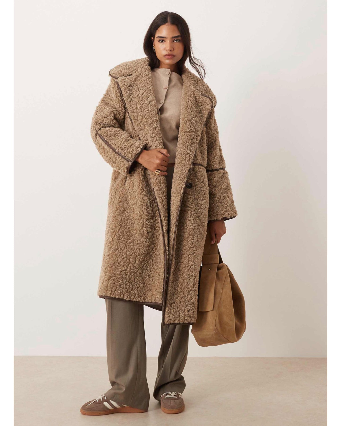 Abrigo Trench Mocha