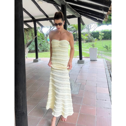 Vestido Strapless