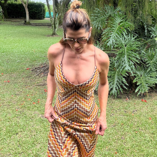 Maxi Vestido Tejido