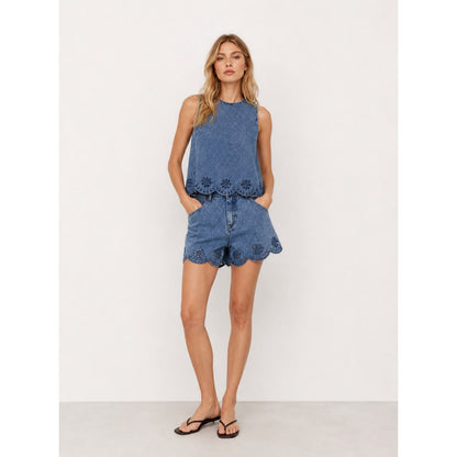 Set Top y Short Denim