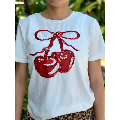 T shirt cerezas