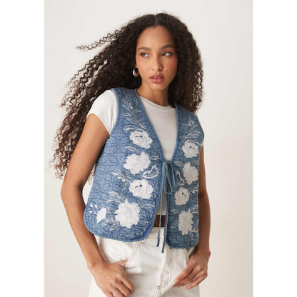 Chaleco Floral