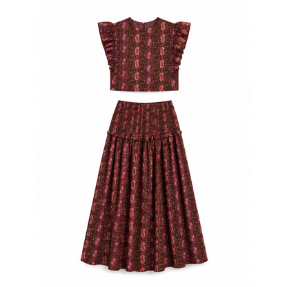 Set Top y Falda