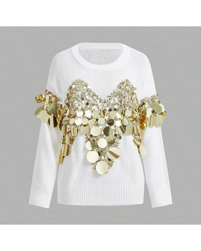 Sweater Con Lentejuela