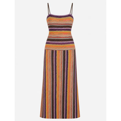 Vestido Maxi a Rayas