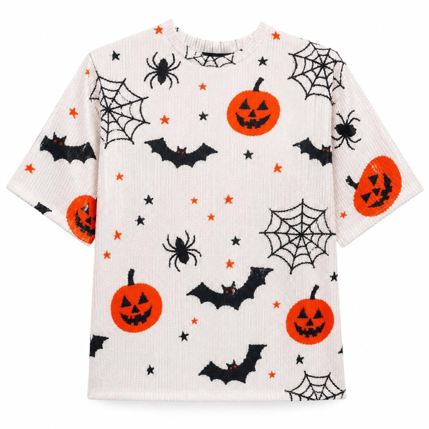T shirt Lentejuela Halloween