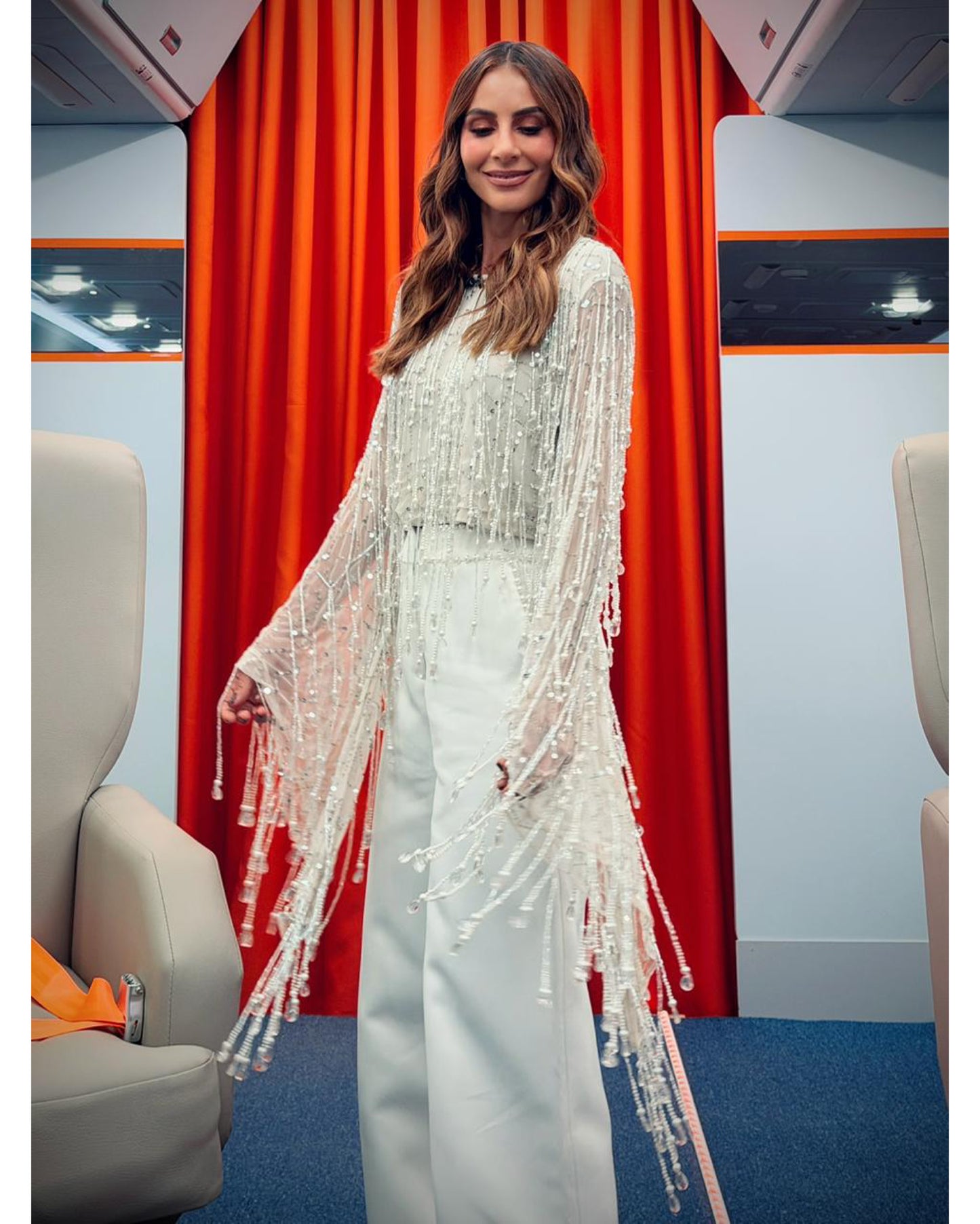 Top con Flecos en Pedrería Vm