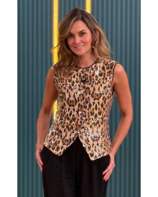 Chaleco en Lentejuela