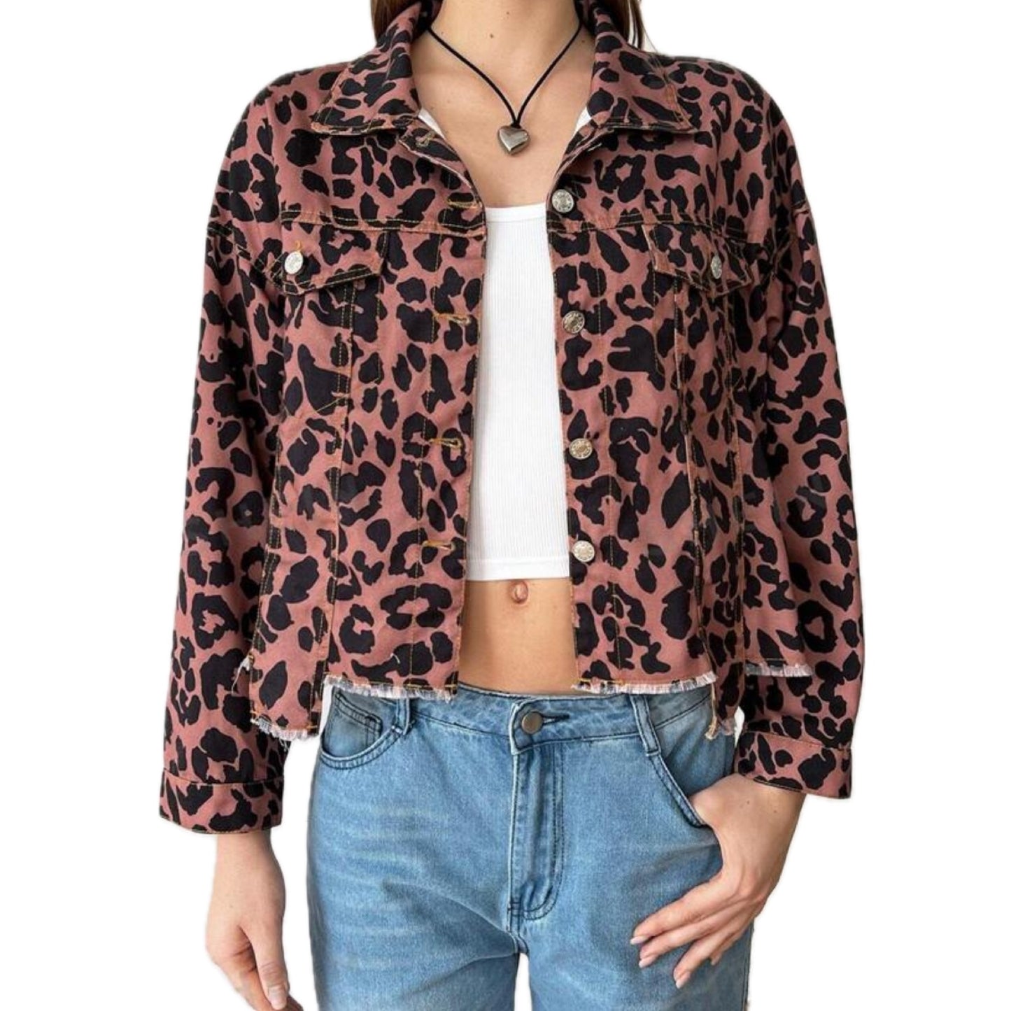 Chaqueta animal print