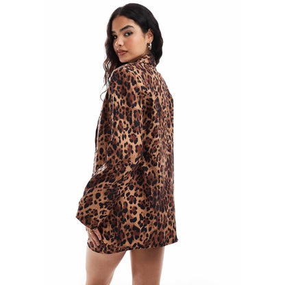 Blazer animal print