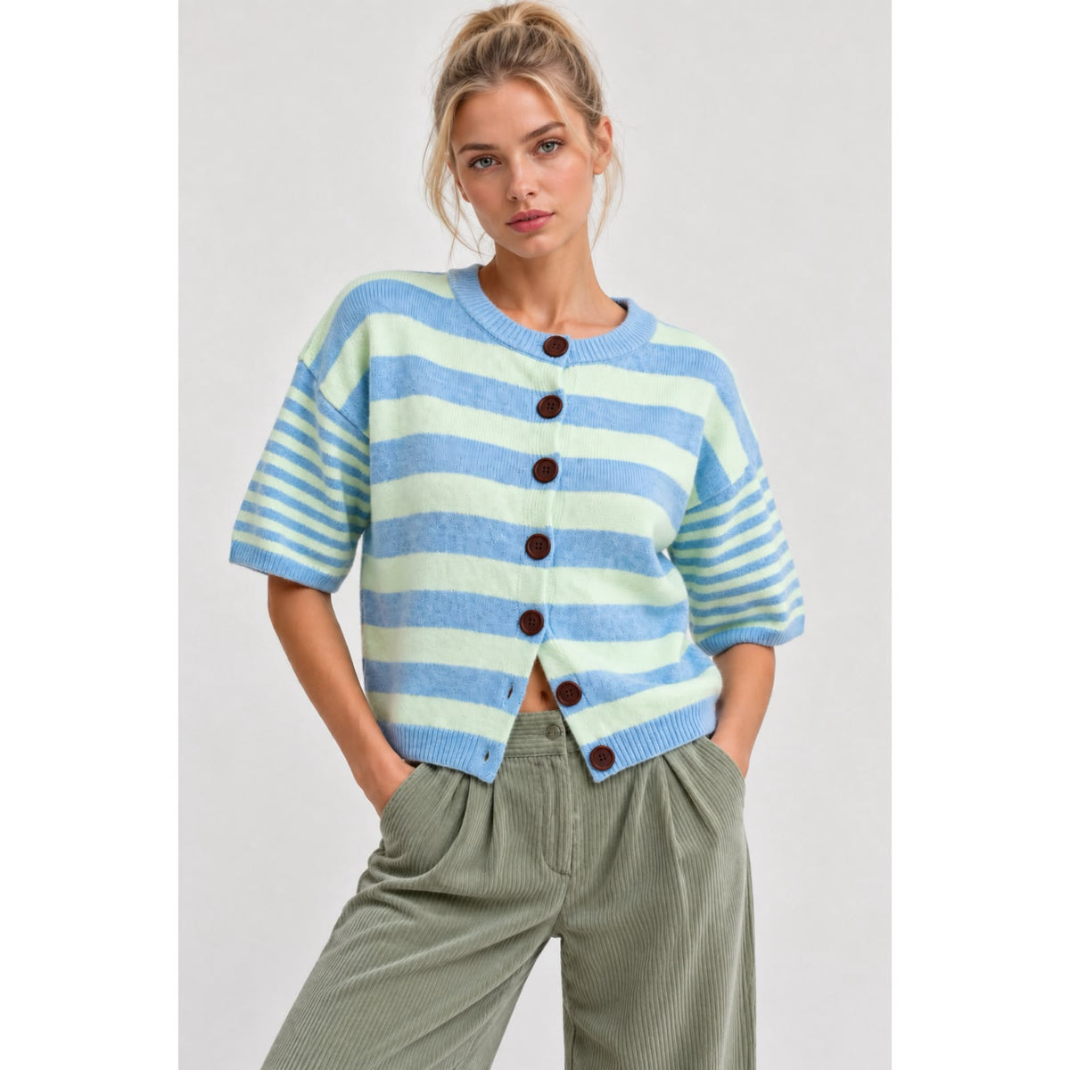 Sweater Tejido Rayas